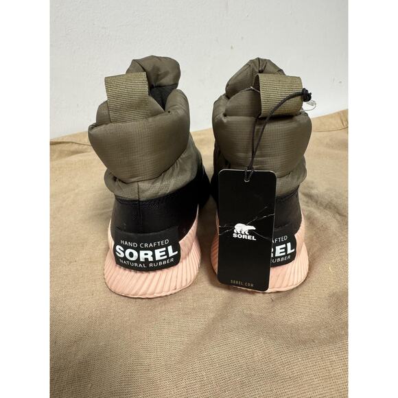 Sorel Shoes Womens Size 7.5 Waterproof NL4439-365 Puff Quilted Zip Winter Boot - Picture 5 of 11